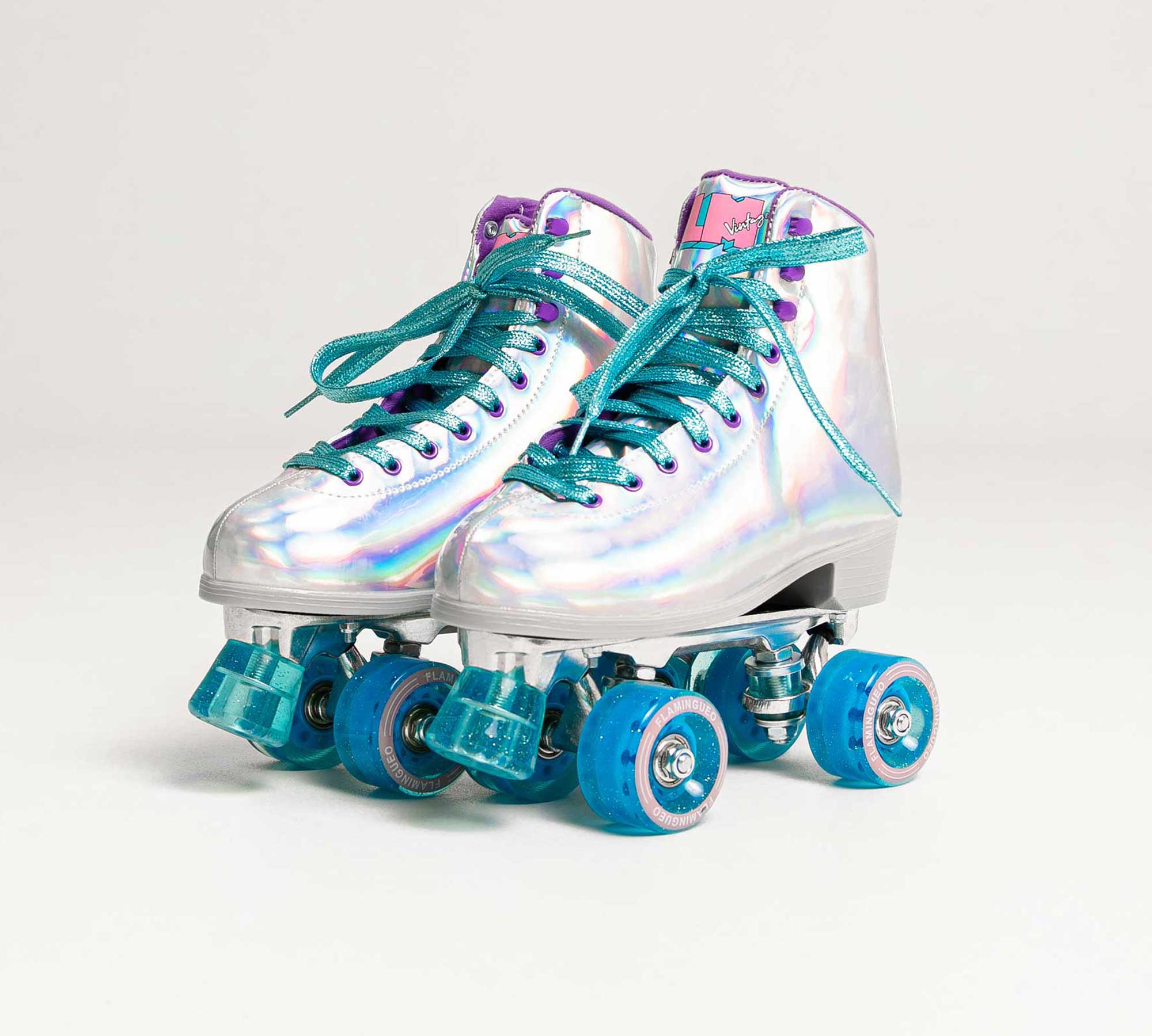 One-Love-Freestyle-Sports-Flamingueo-Patines-Beverly-Holograficos-Front