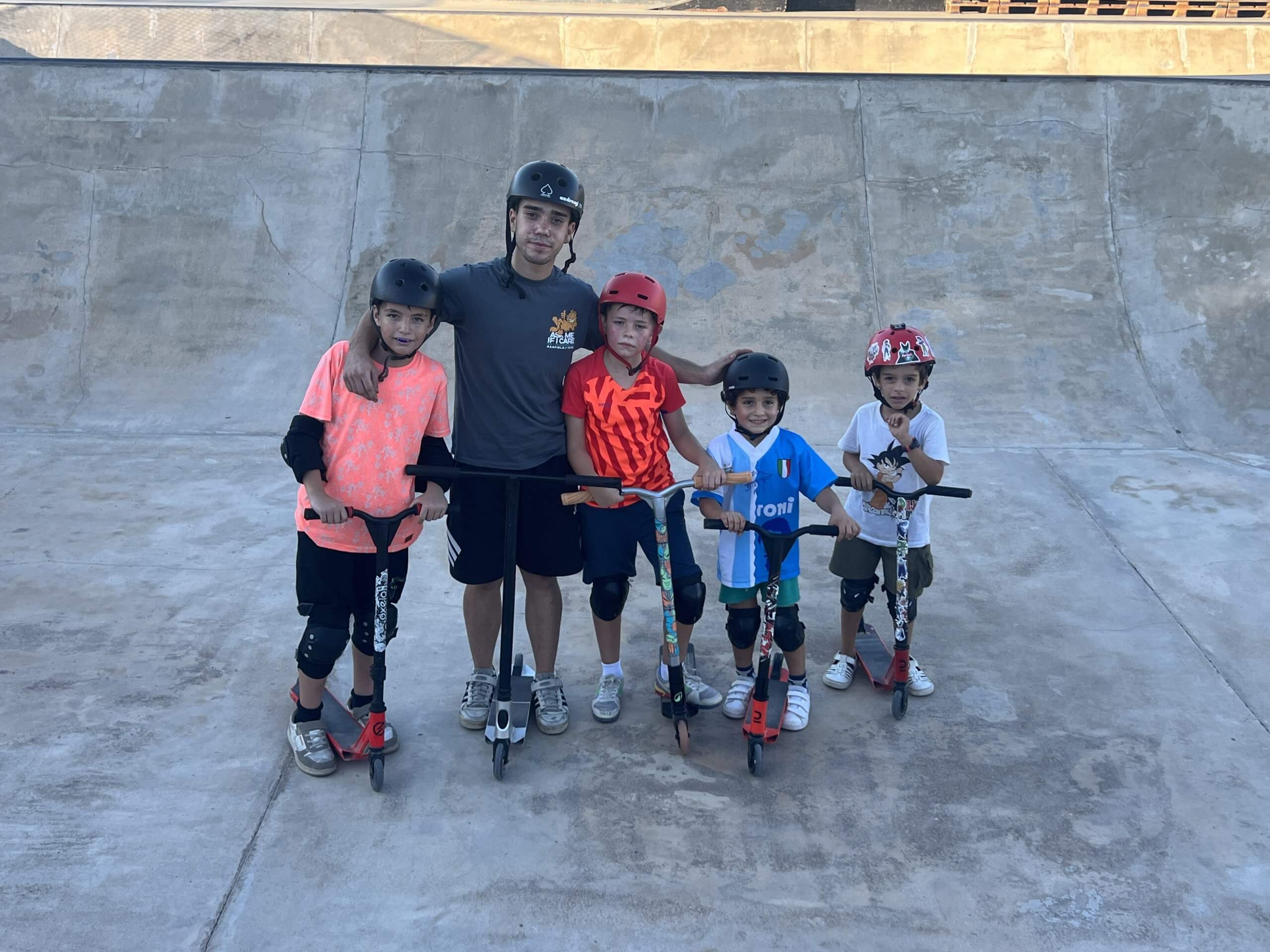 Grupo de iniciación de scooter